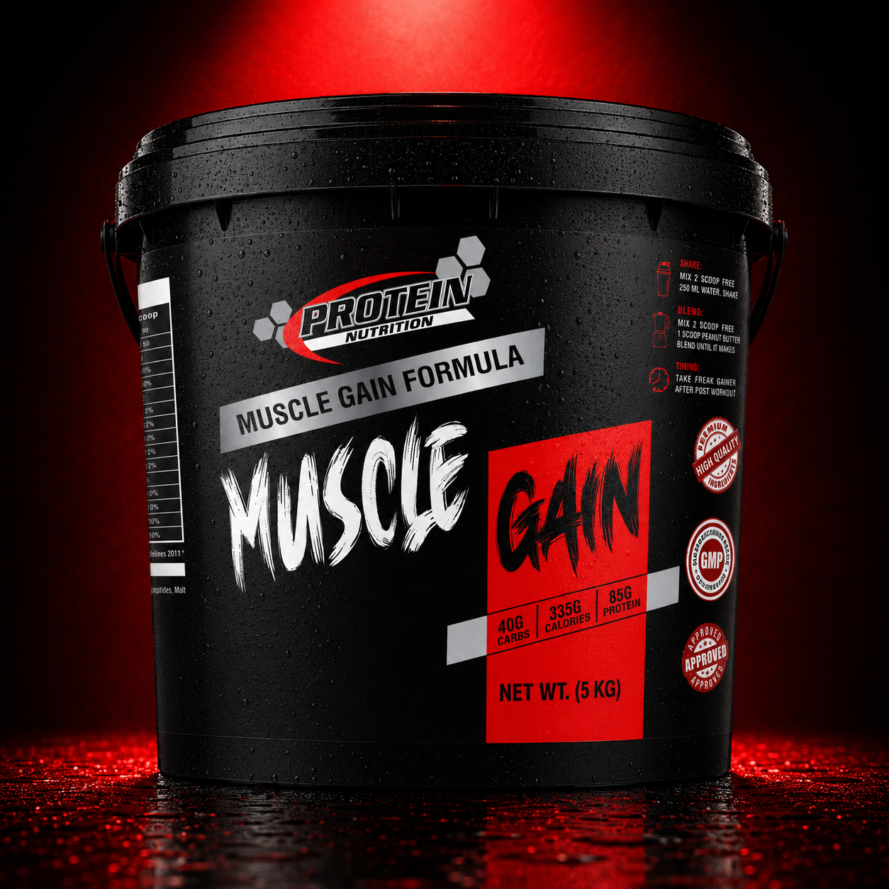 Protein Nutrition MUSCLE GAIN 10LBS (4.5kg)