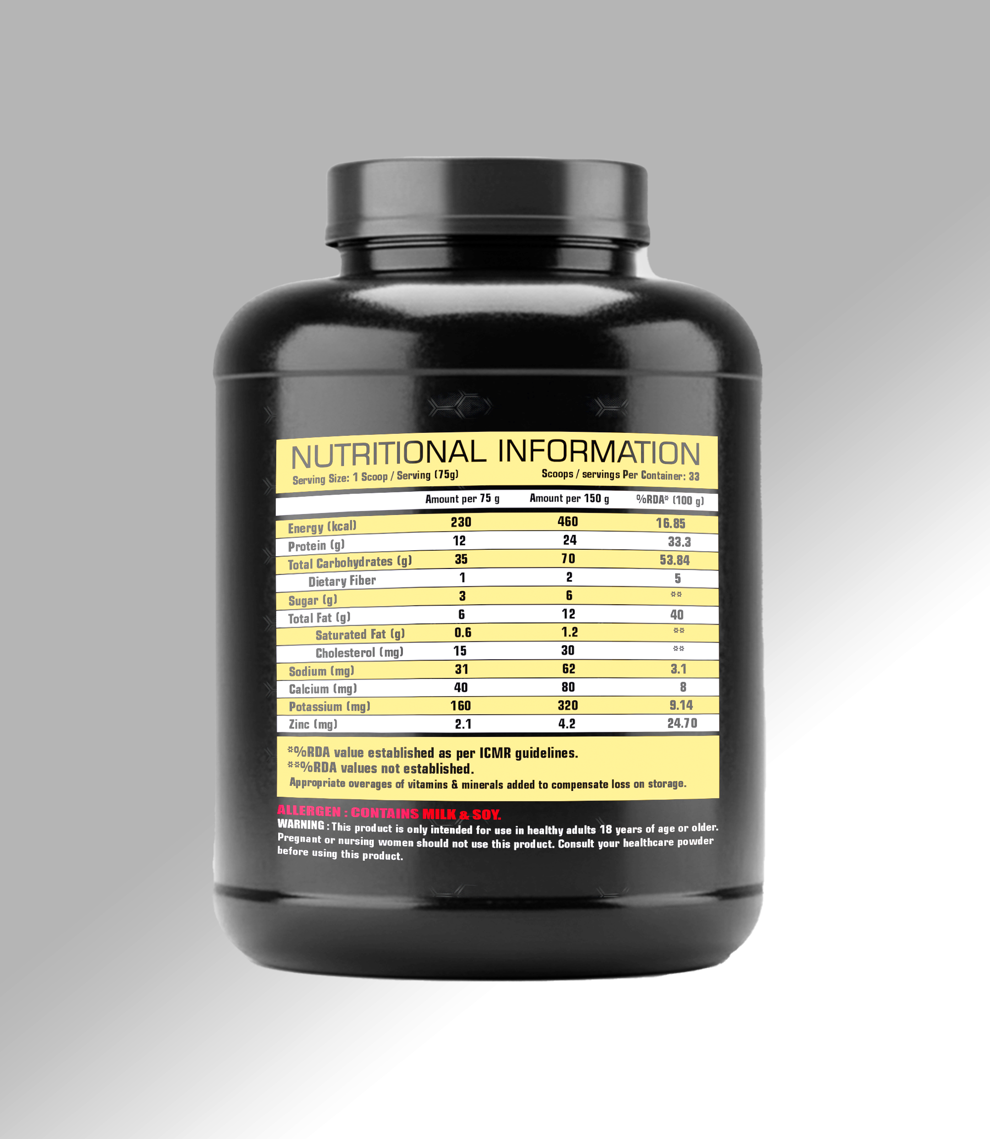 PP Mass Gainer (Kulfi Flavour) - Image 2